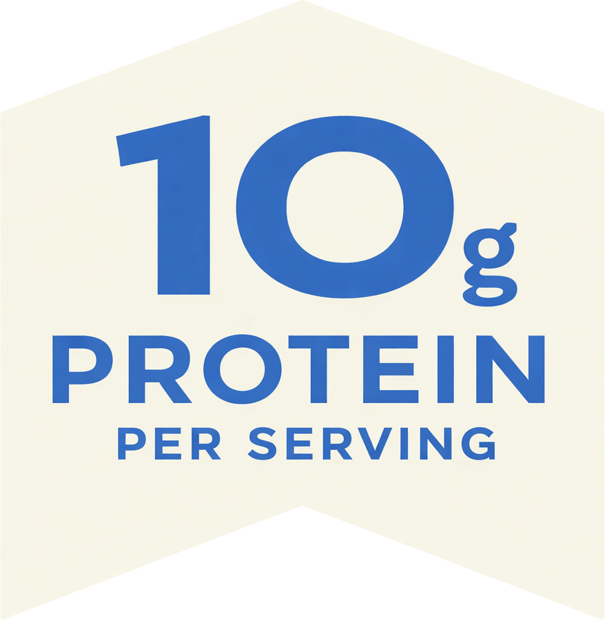10g protein per serving